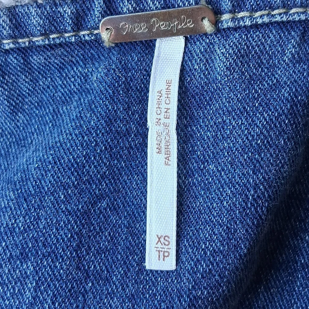 Free People Hooded Denim Jacket XS - Picture 12 of 14
